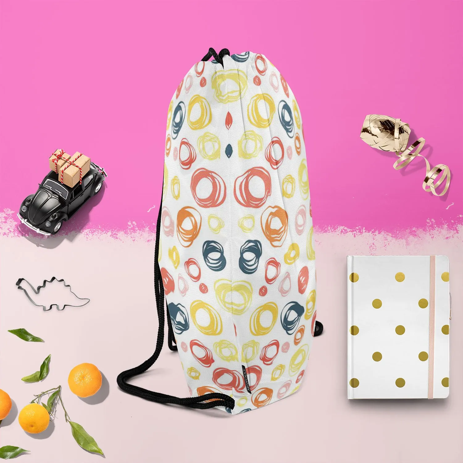 Abstract Doodle D2 Backpack for Students | College & Travel Bag