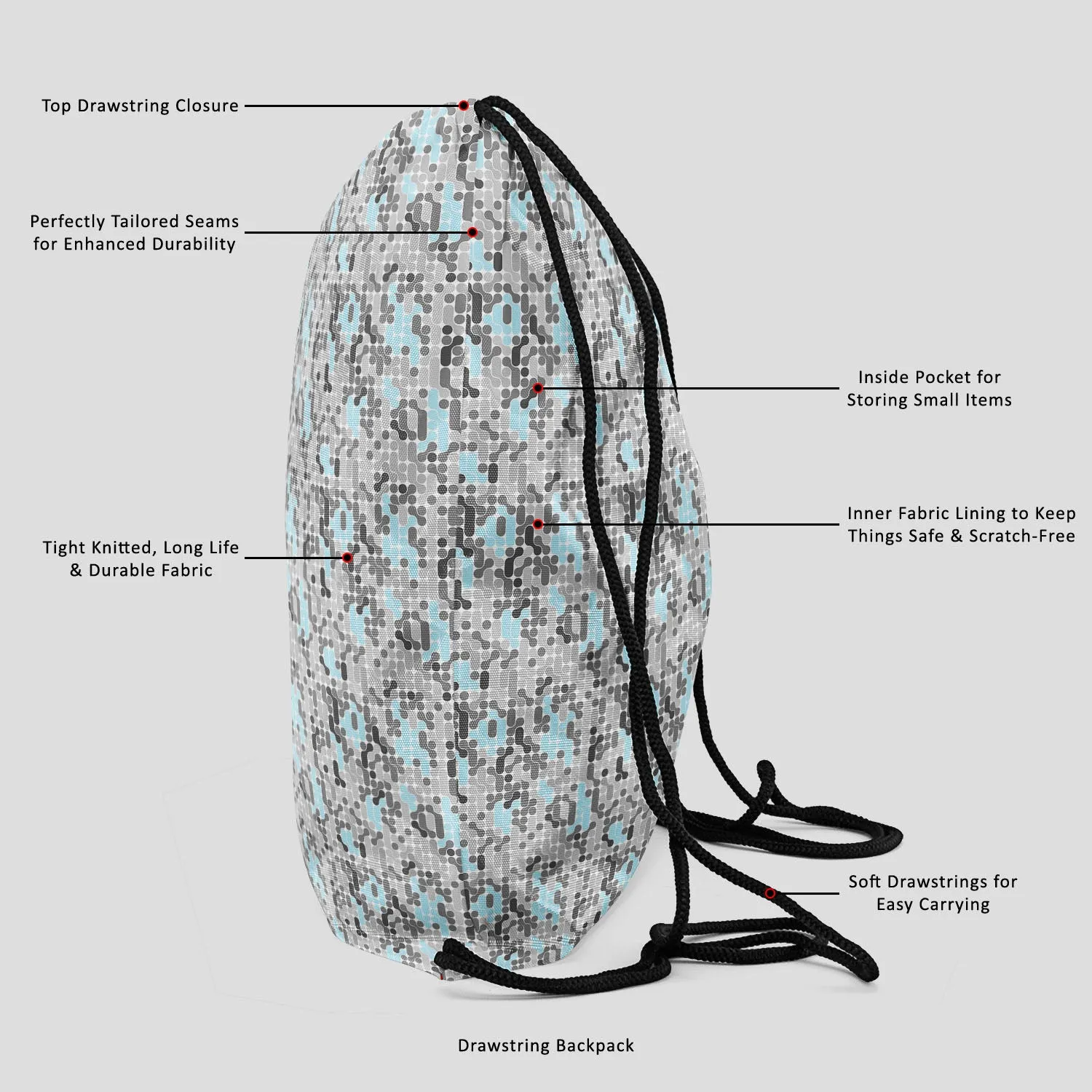 Abstract Geometric Backpack for Students | College & Travel Bag