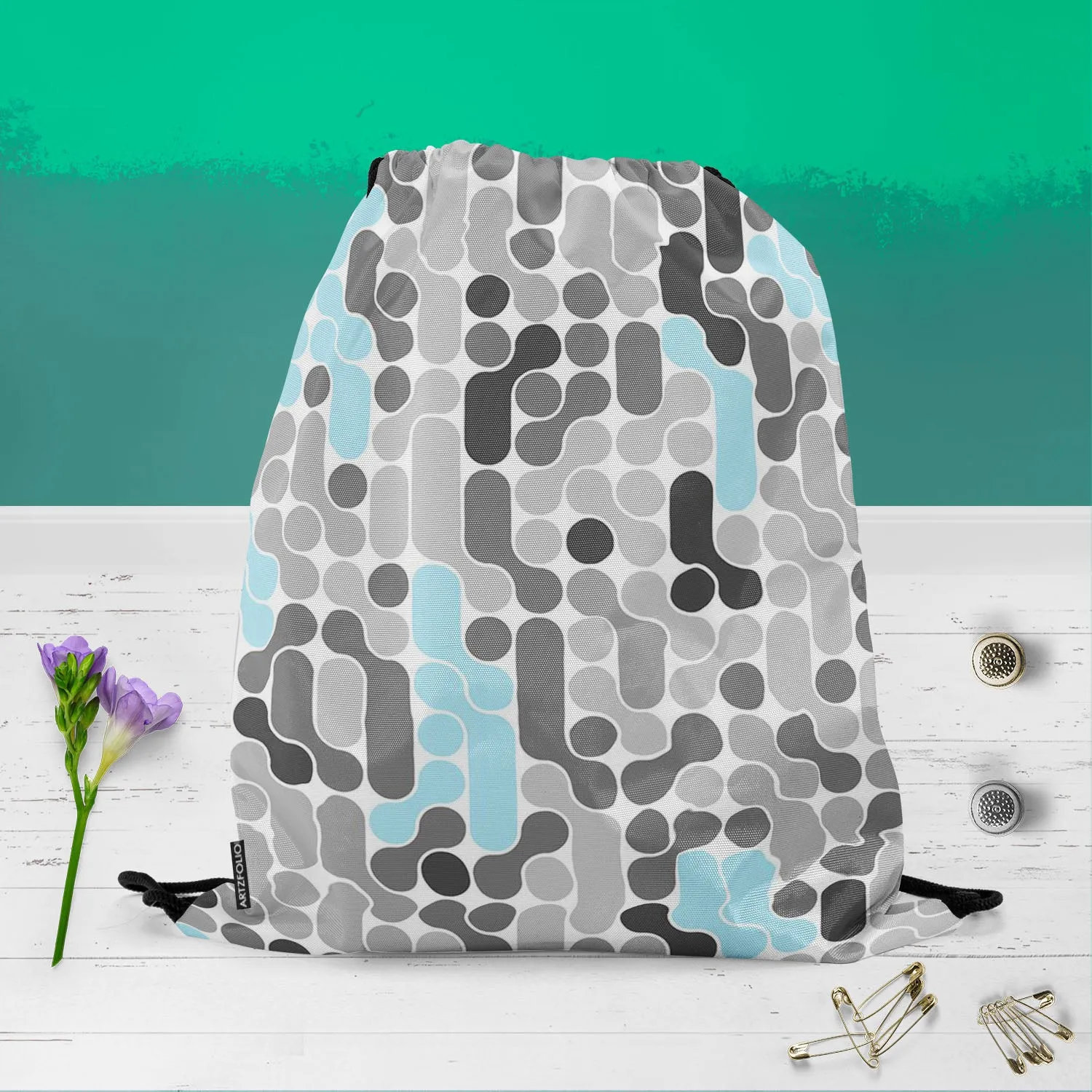 Abstract Geometric D2 Backpack for Students | College & Travel Bag