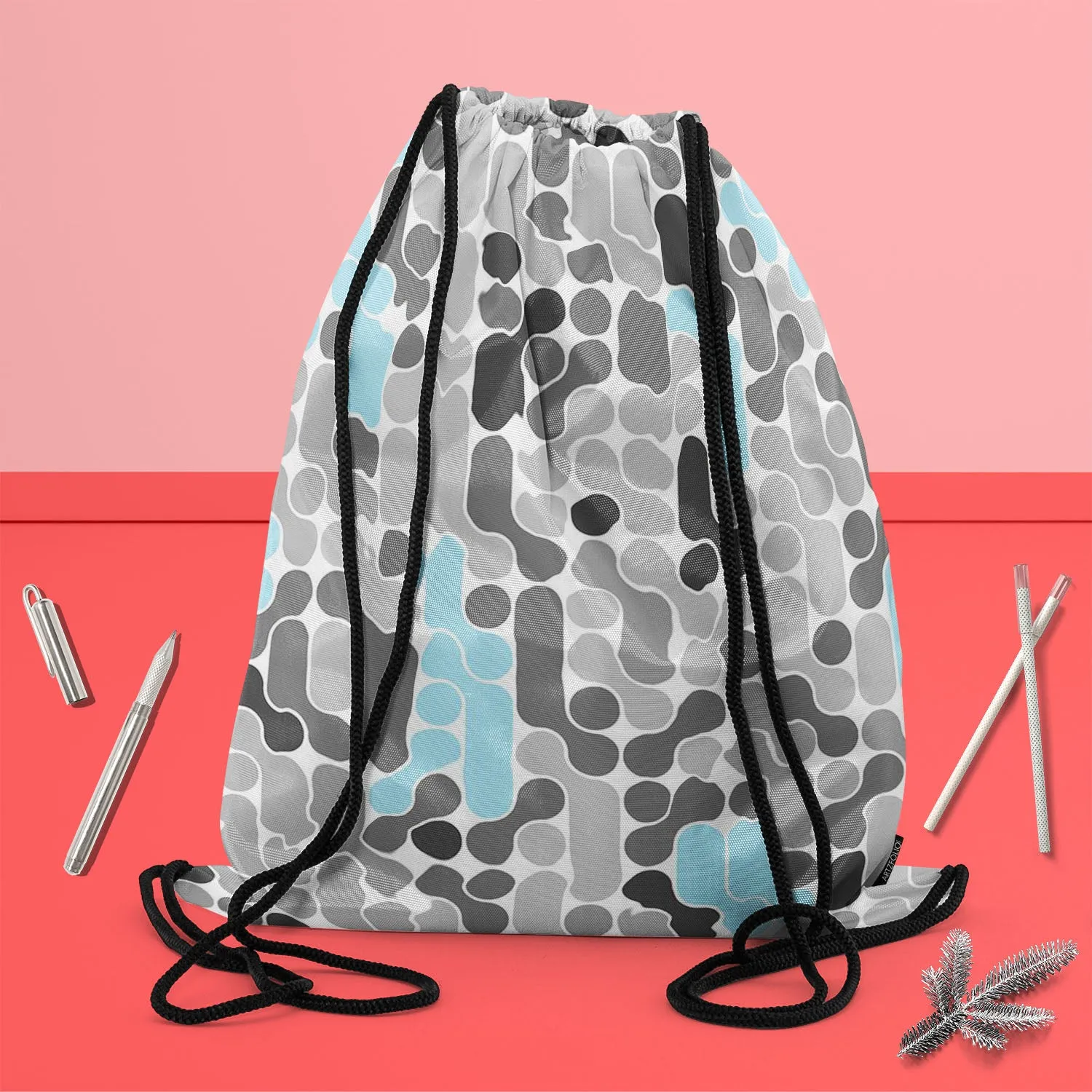 Abstract Geometric D2 Backpack for Students | College & Travel Bag