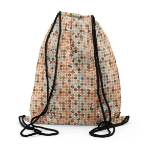 Abstract Retro Backpack for Students | College & Travel Bag