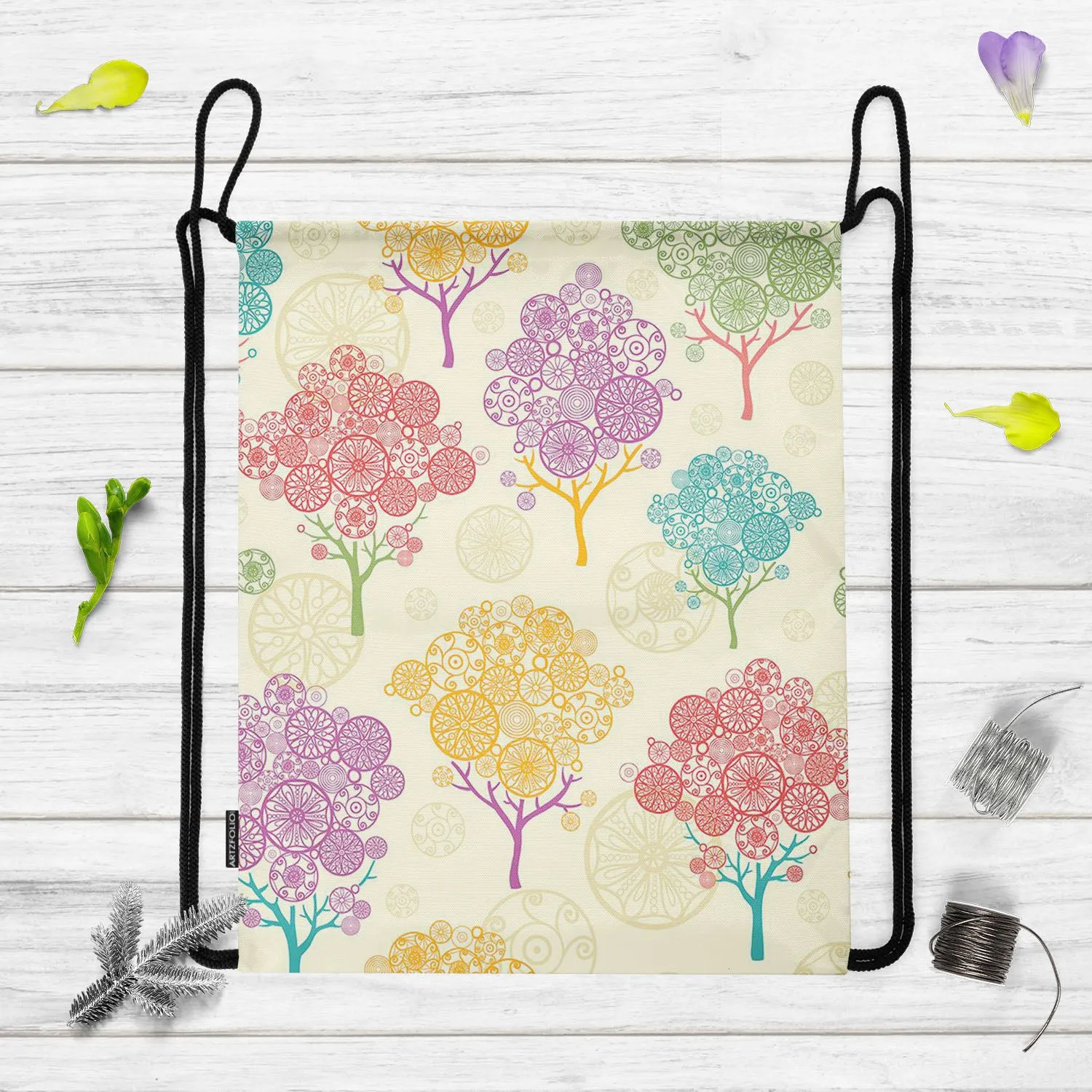 Abstract Trees Backpack for Students | College & Travel Bag