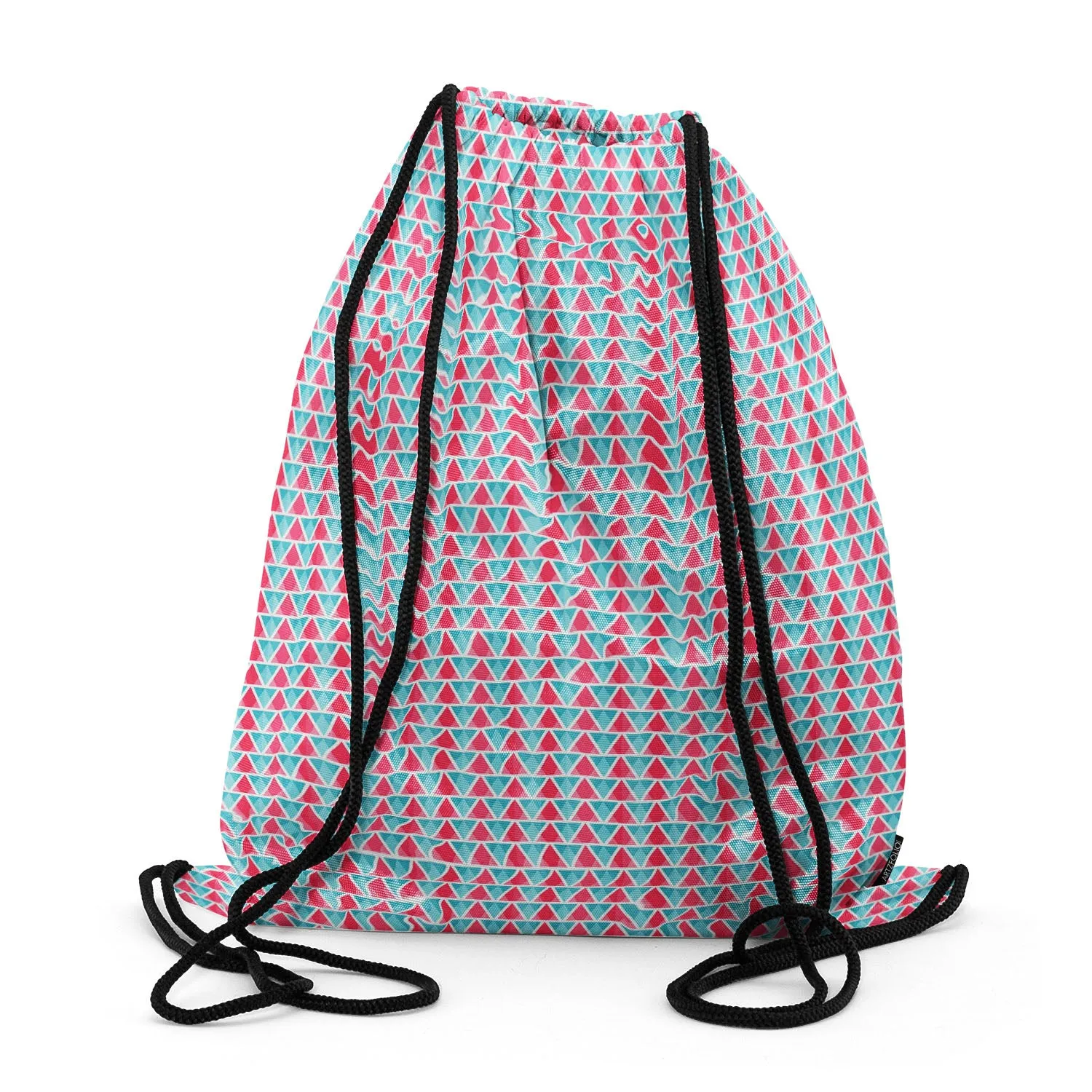 Abstract Triangles Backpack for Students | College & Travel Bag