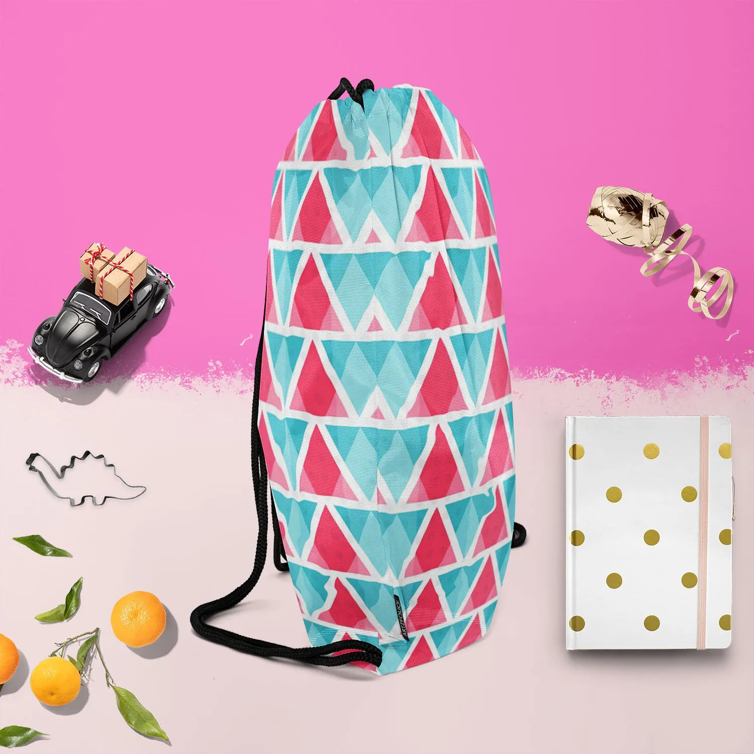 Abstract Triangles D1 Backpack for Students | College & Travel Bag