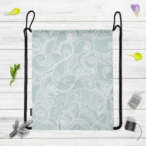 Abstract Wave Backpack for Students | College & Travel Bag