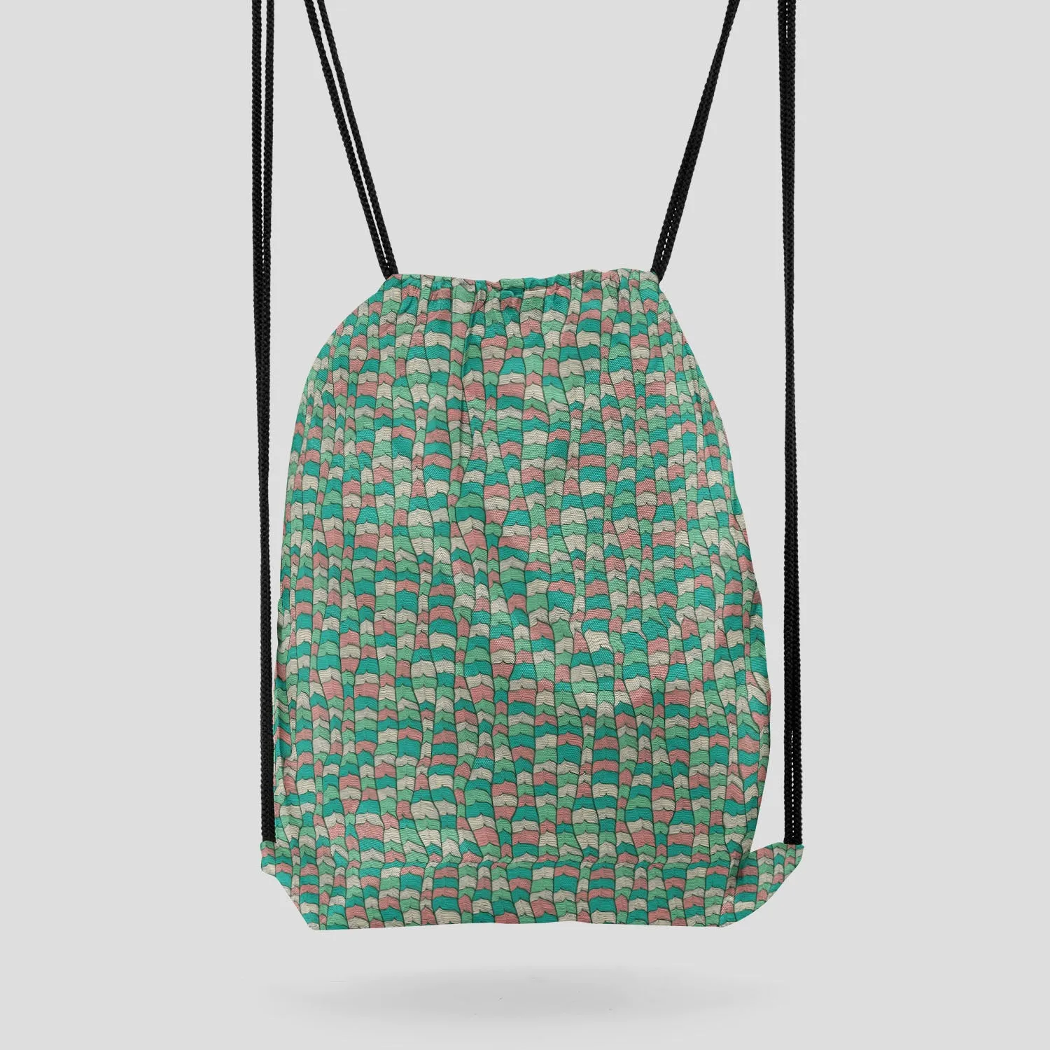 Abstract Waves Backpack for Students | College & Travel Bag