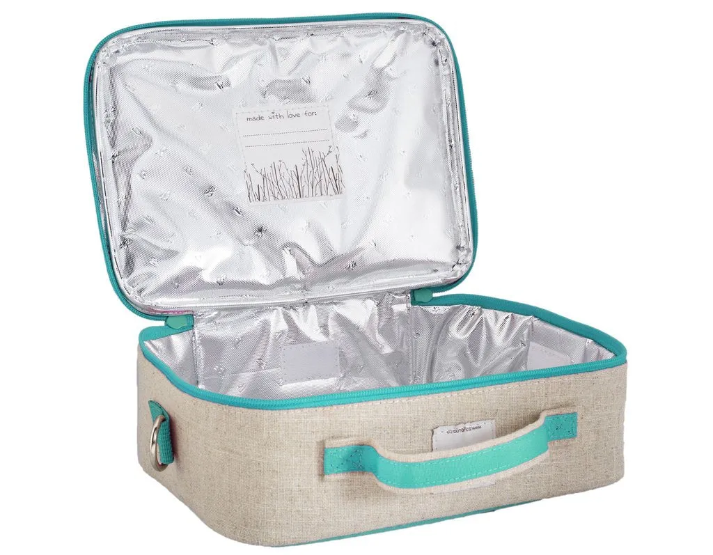 Aqua Bunny Lunch Box