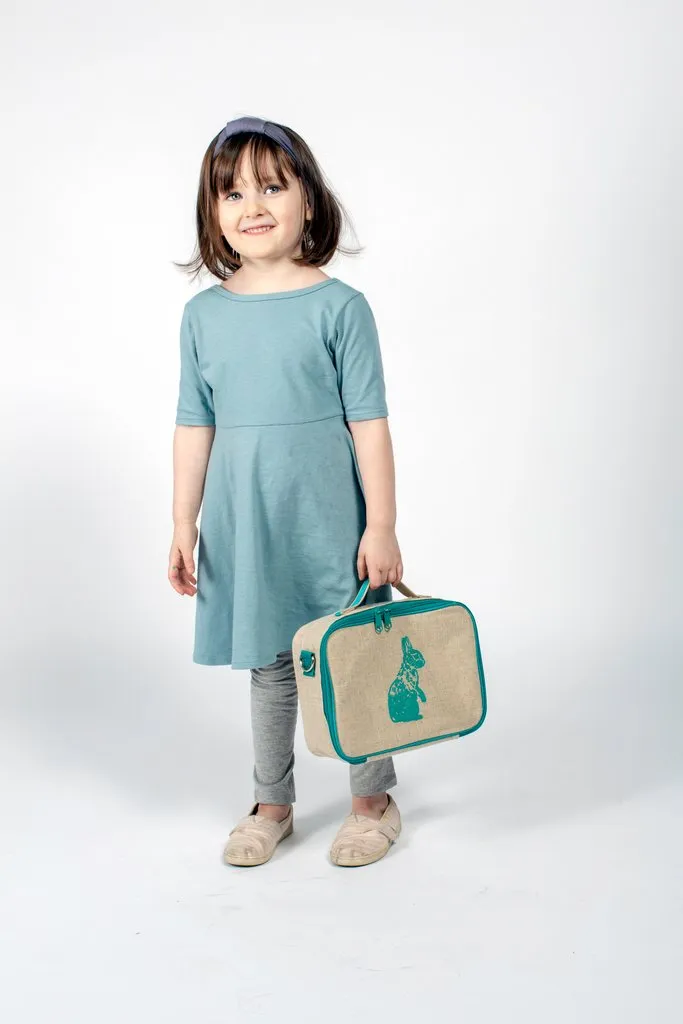 Aqua Bunny Lunch Box