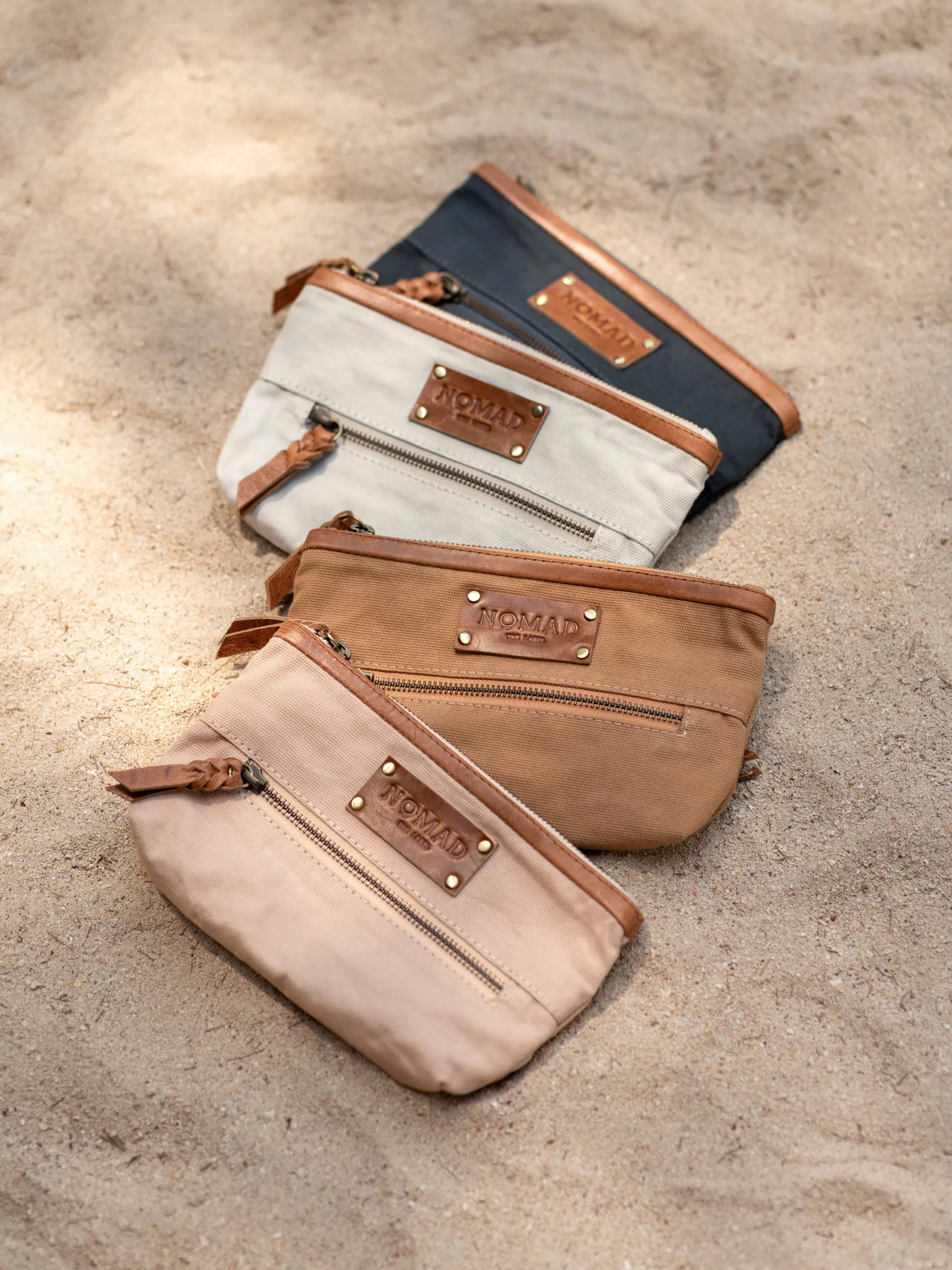 Avalon Canvas Clutch Tea Rose