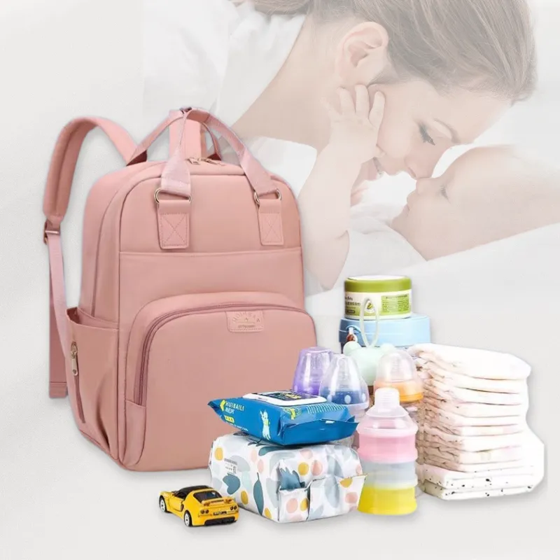 Baby Diaper Backpack   Silicone Dining Set