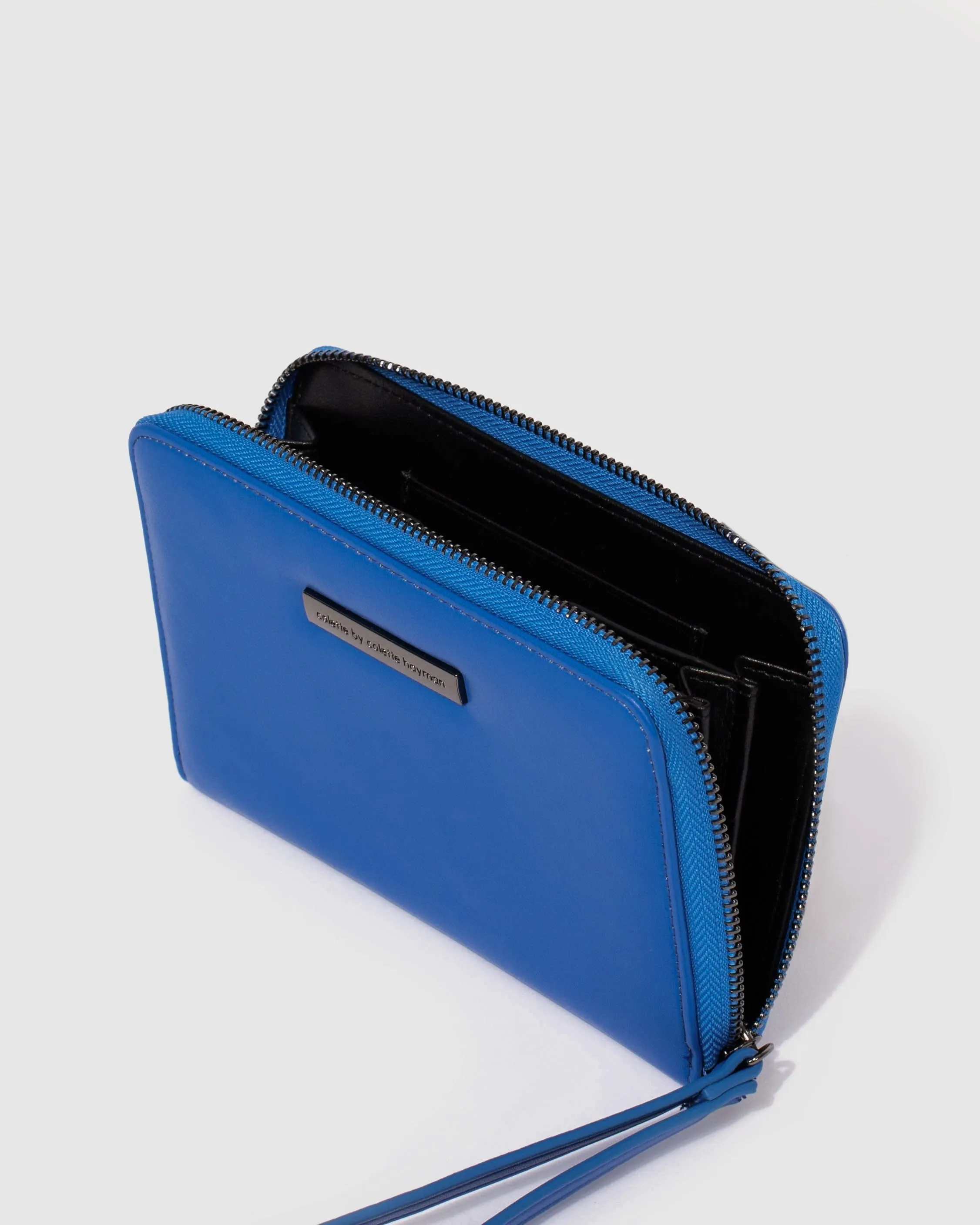 Blue Nola Wristlet Purse