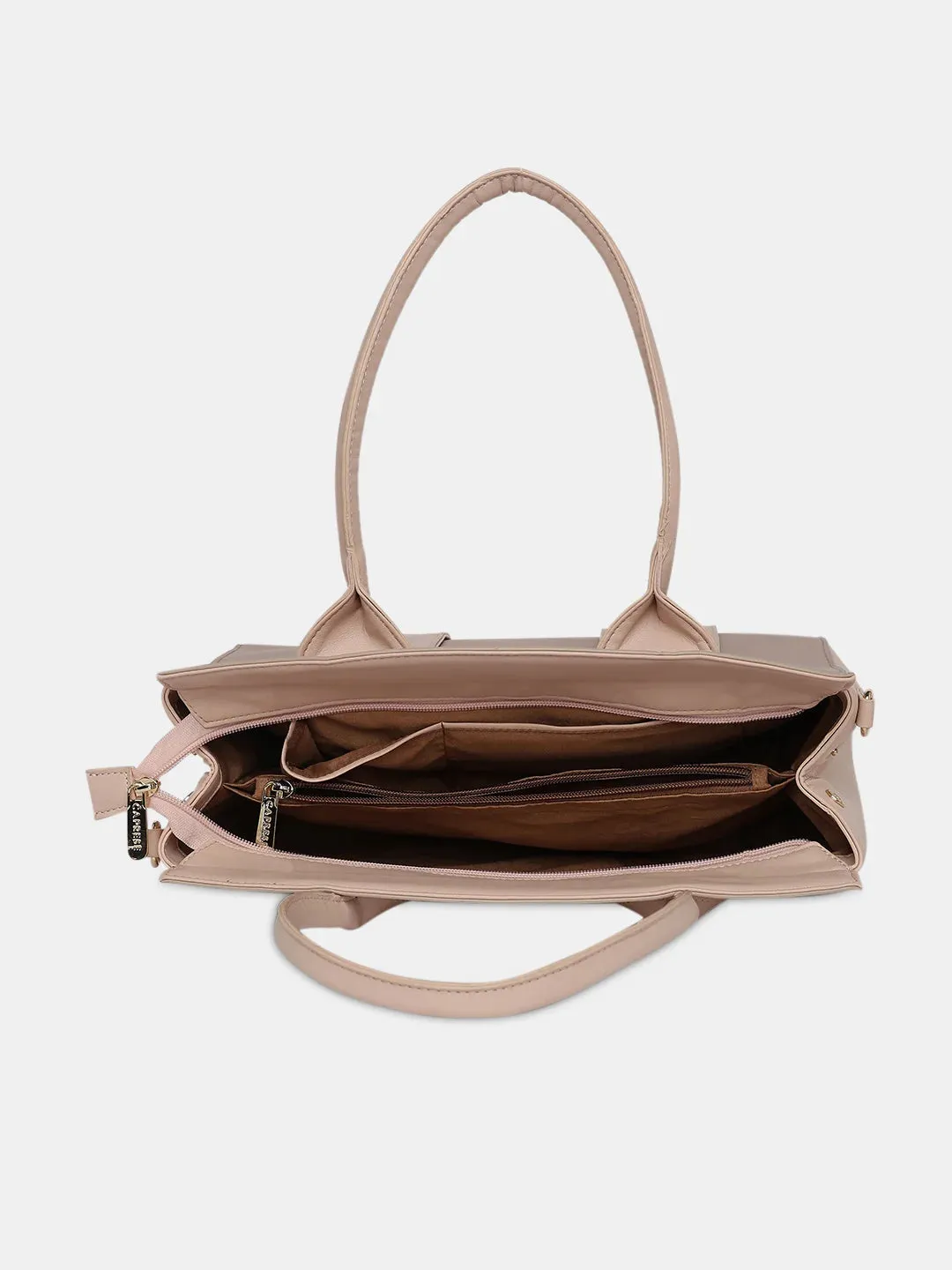 Caprese Ruby Satchel Large Women'S Handbag Light Pink