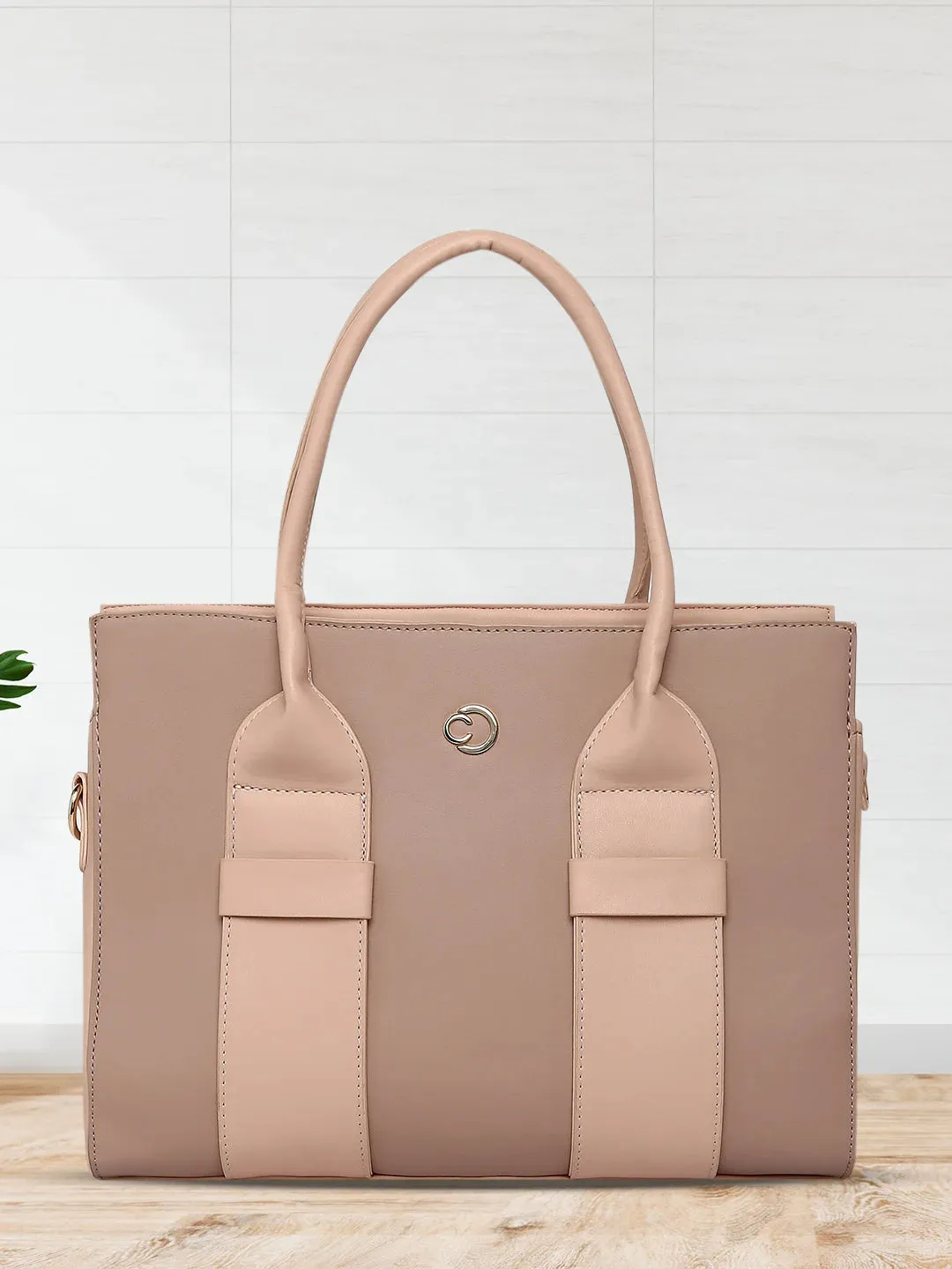Caprese Ruby Satchel Large Women'S Handbag Light Pink