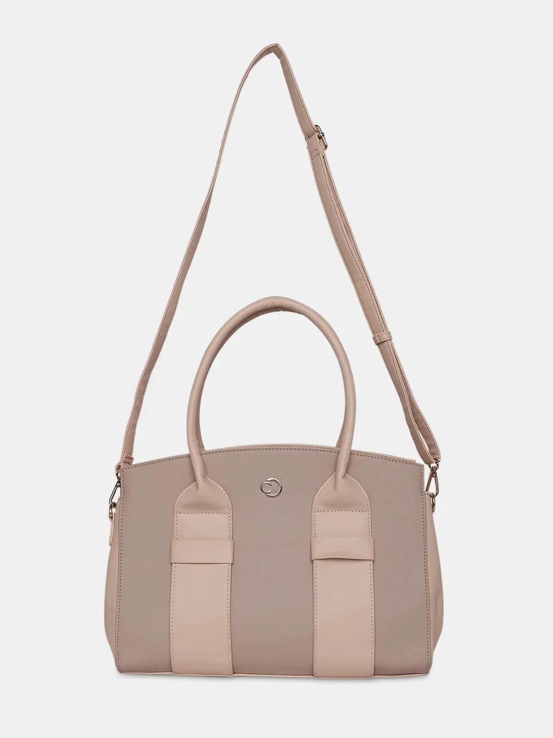 Caprese Ruby Satchel Large Women'S Handbag Light Pink