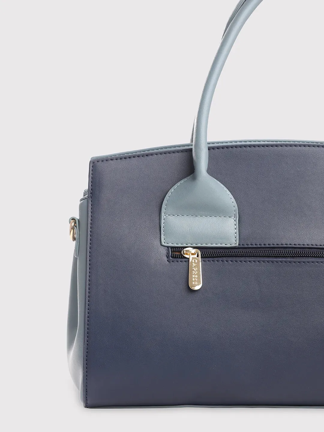 Caprese Ruby Satchel Large Women'S Handbag Navy