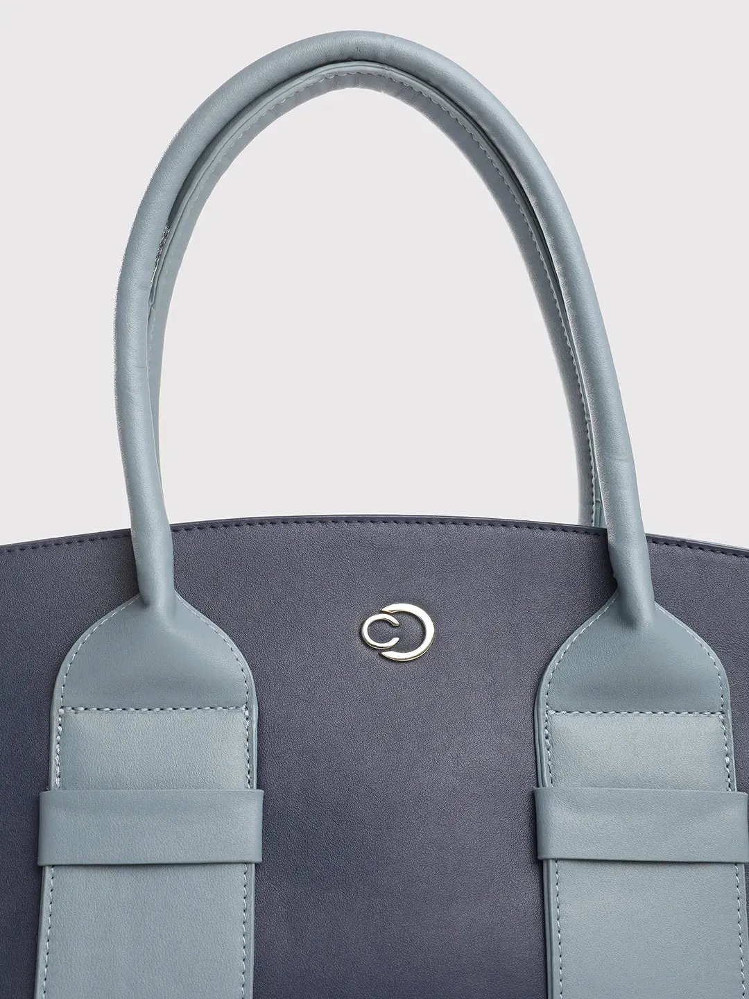 Caprese Ruby Satchel Large Women'S Handbag Navy