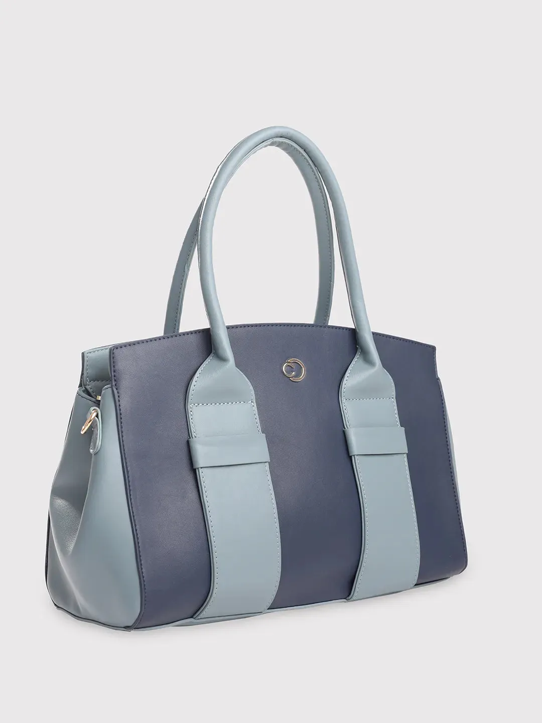 Caprese Ruby Satchel Large Women'S Handbag Navy