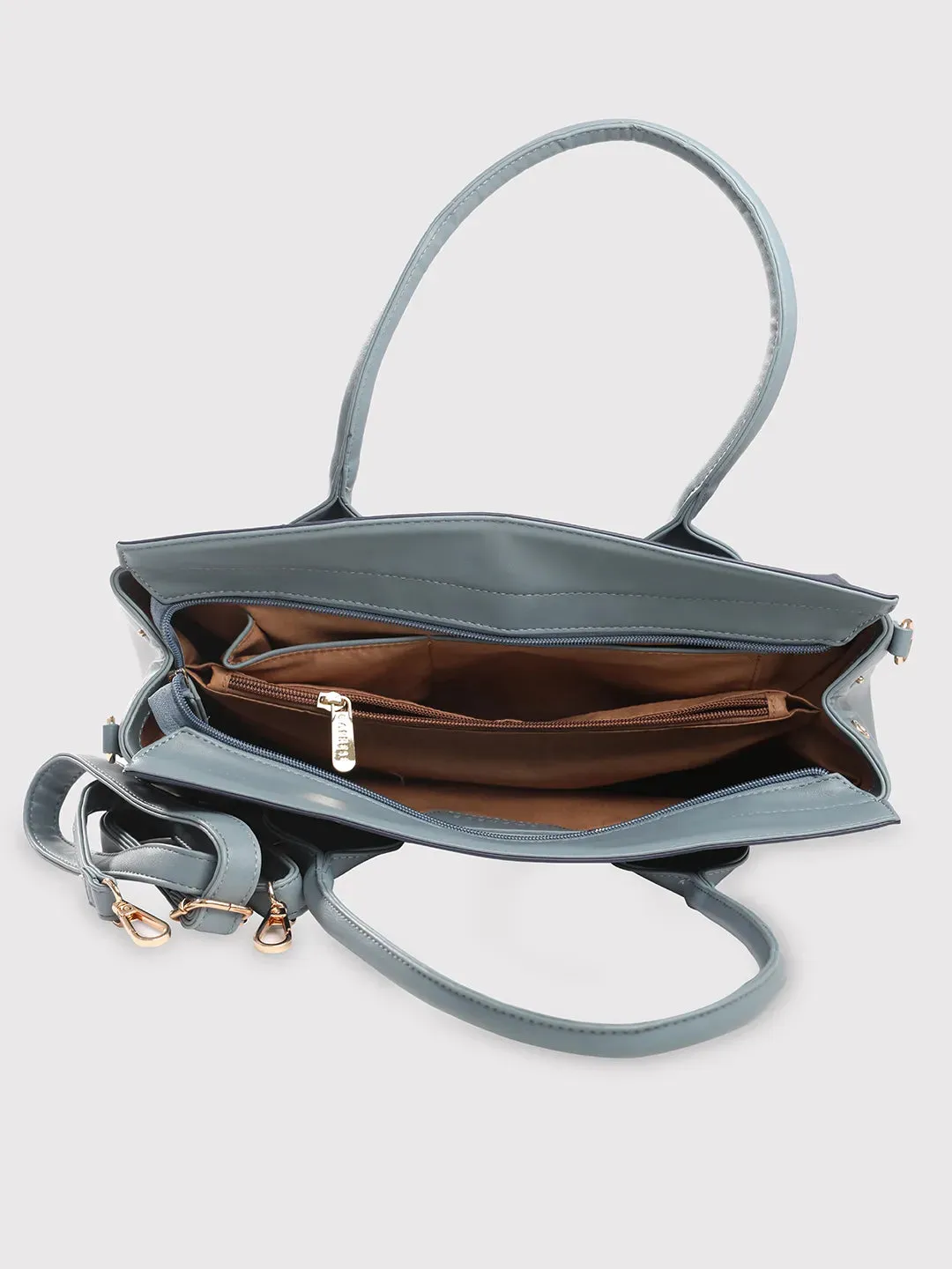 Caprese Ruby Satchel Large Women'S Handbag Navy