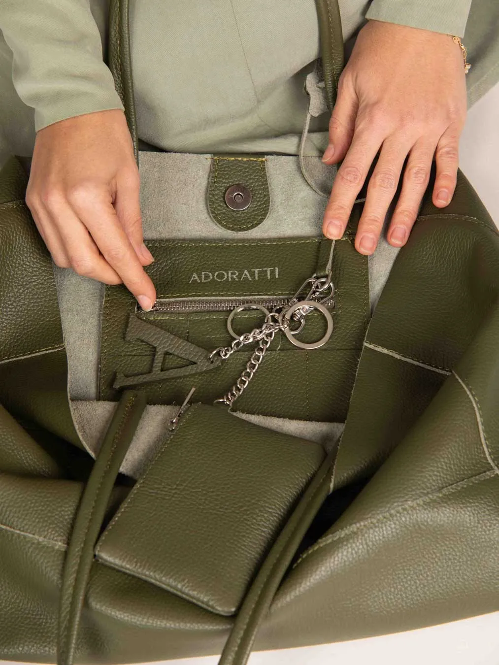 Carry-All Leather Tote