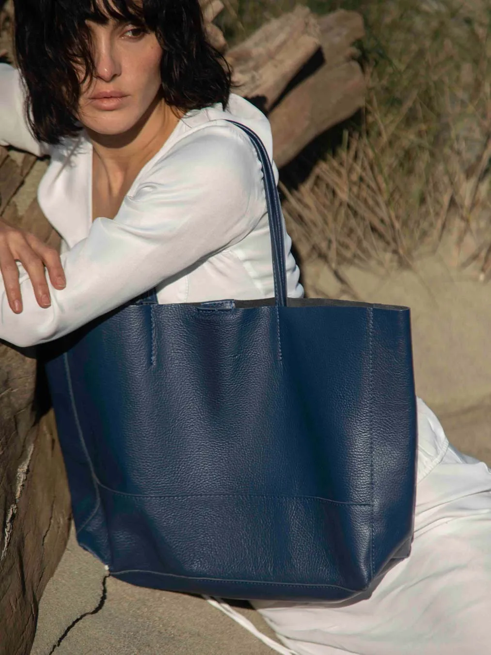 Carry-All Leather Tote