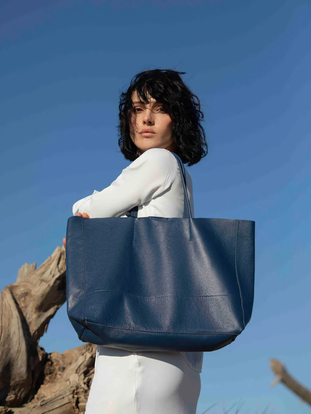 Carry-All Leather Tote