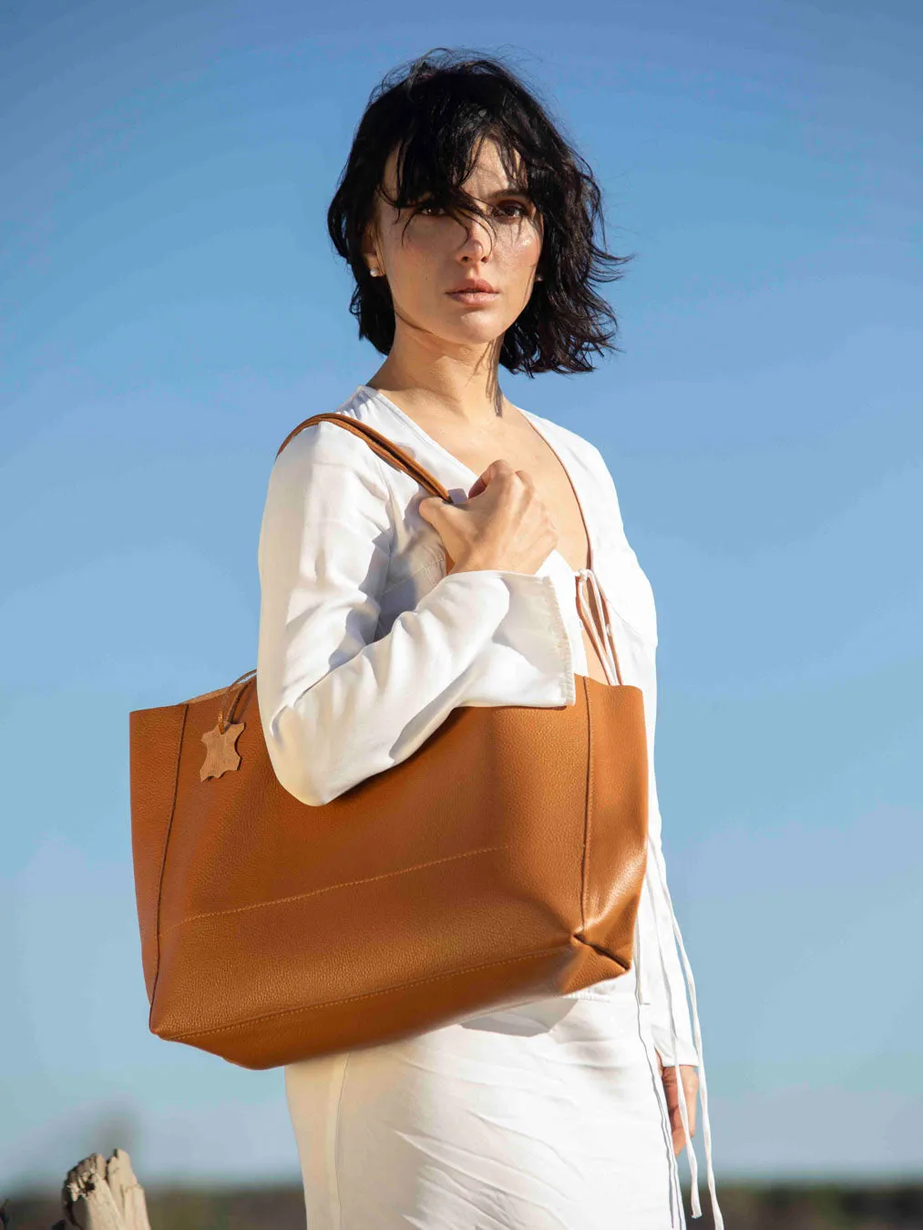 Carry-All Leather Tote