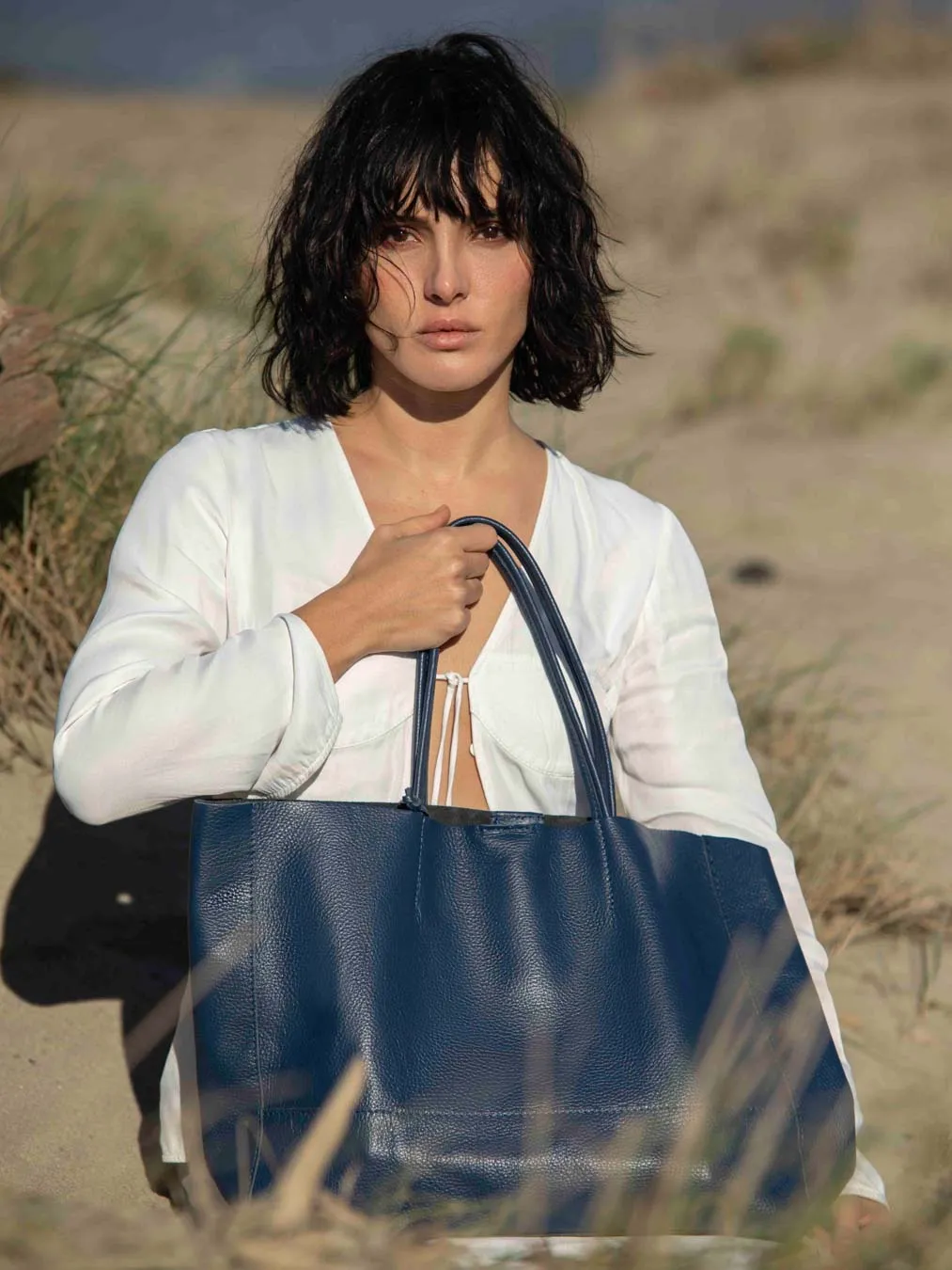 Carry-All Leather Tote