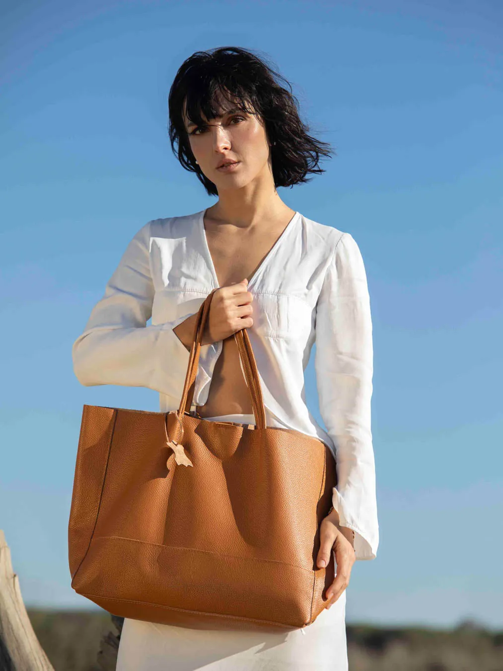 Carry-All Leather Tote
