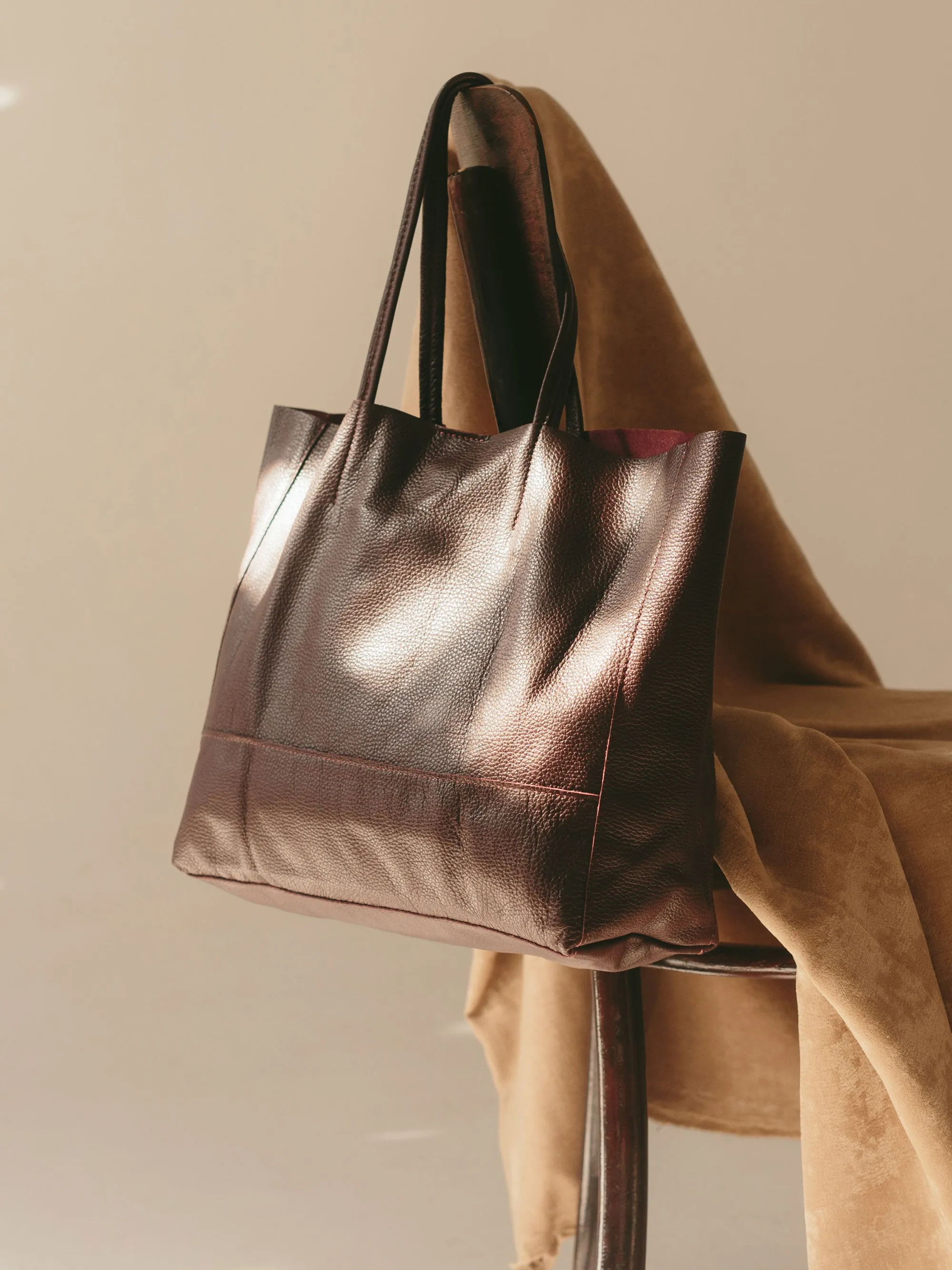 Carry-All Leather Tote