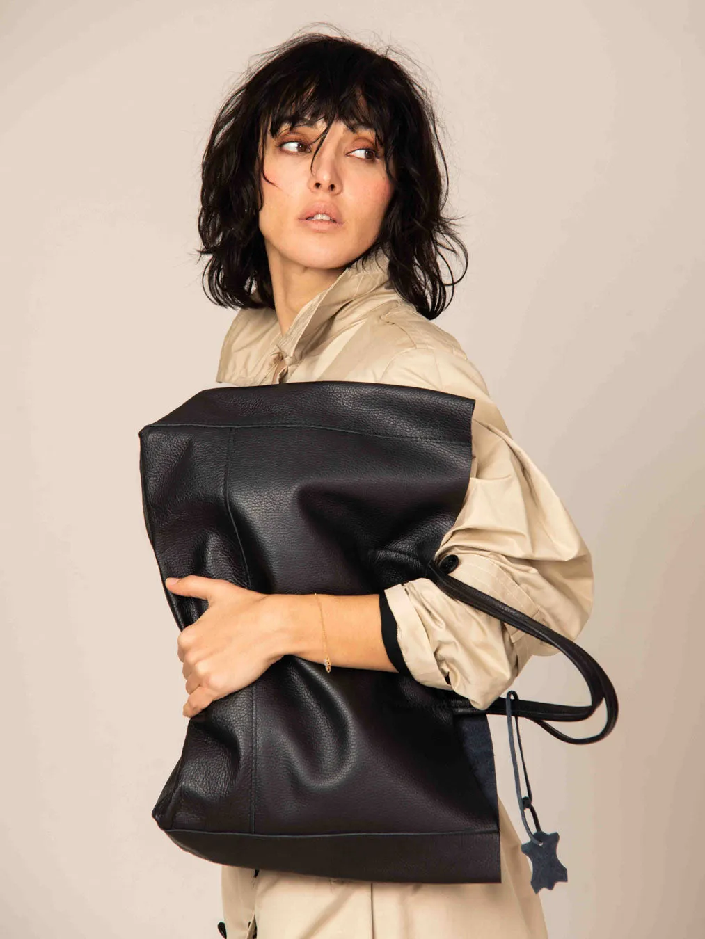 Carry-All Leather Tote