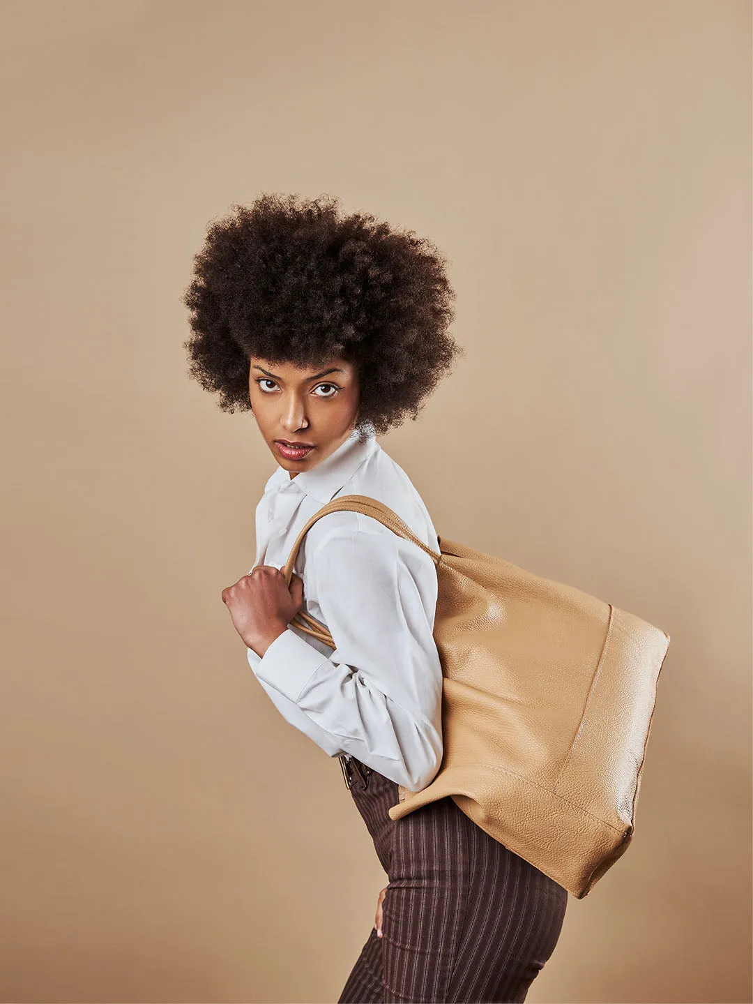 Carry-All Leather Tote