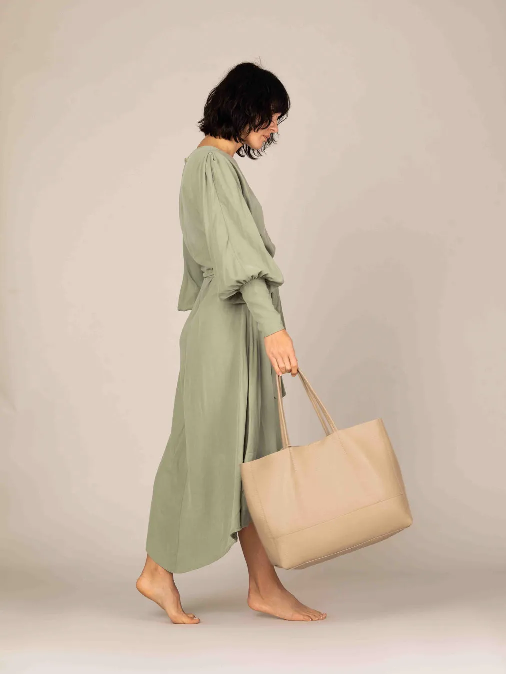 Carry-All Leather Tote