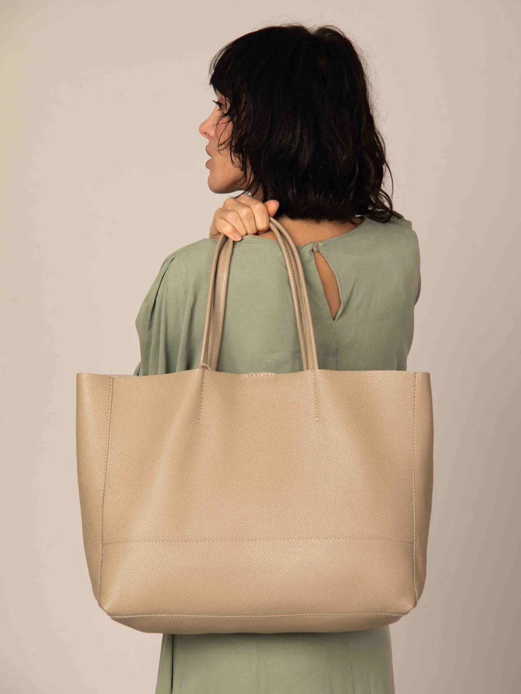 Carry-All Leather Tote