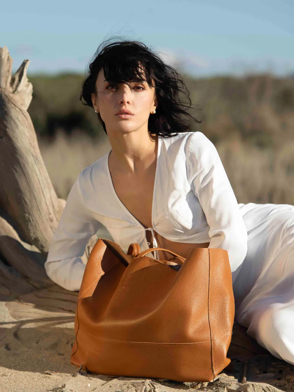 Carry-All Leather Tote