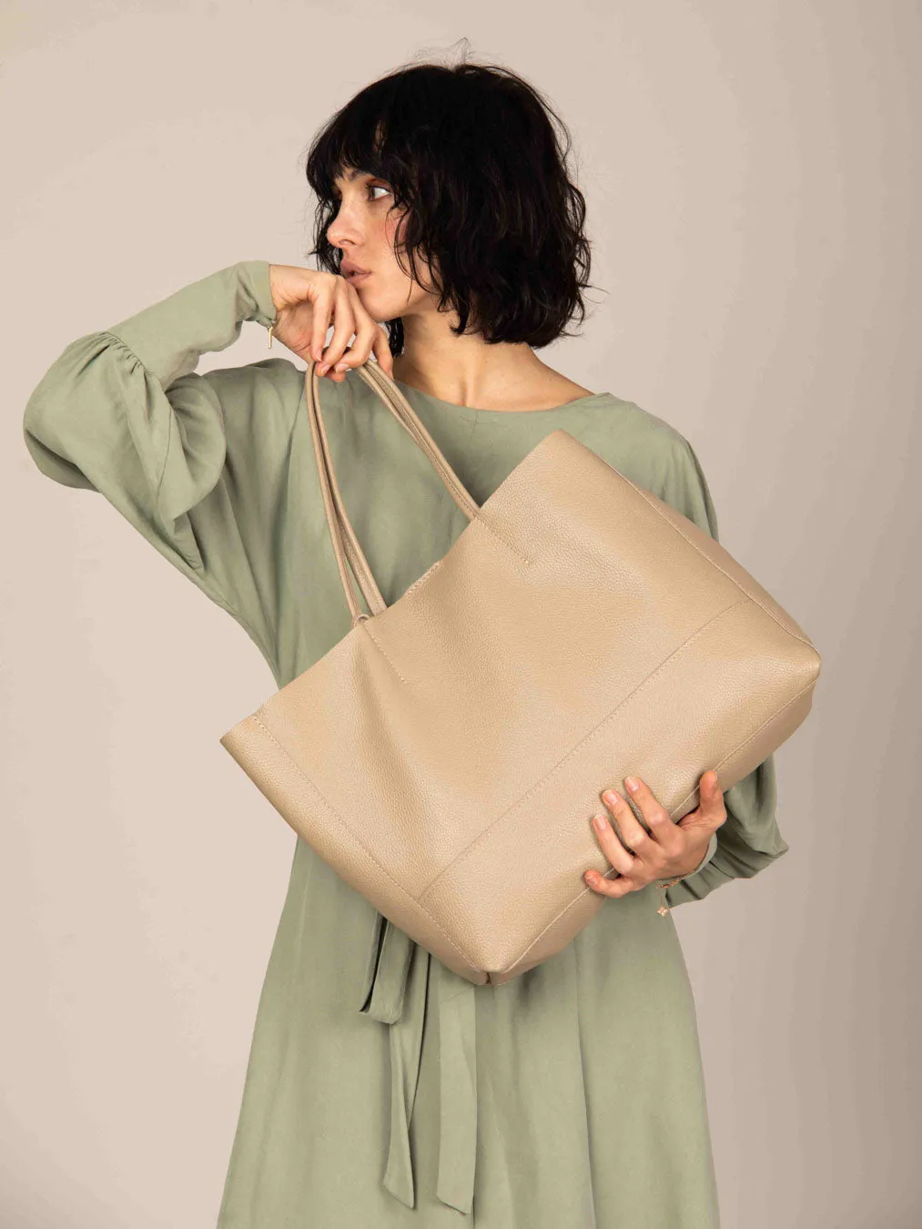 Carry-All Leather Tote