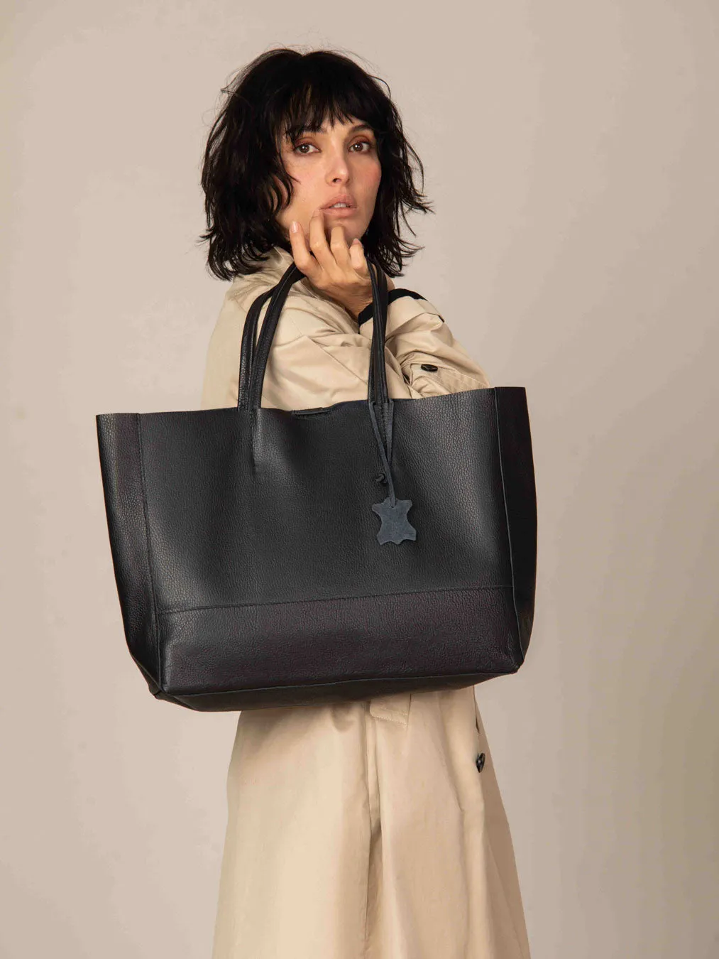 Carry-All Leather Tote