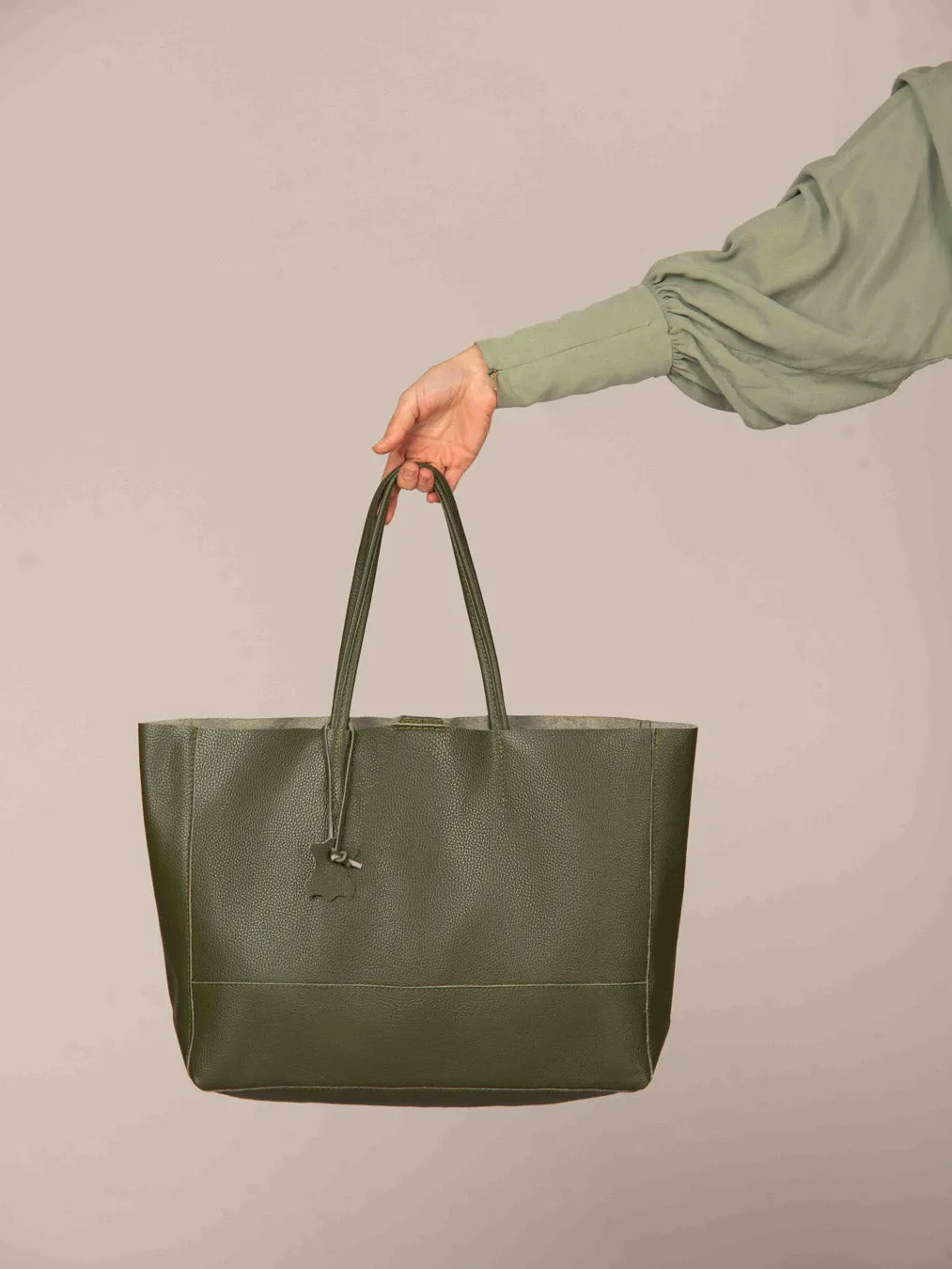 Carry-All Leather Tote
