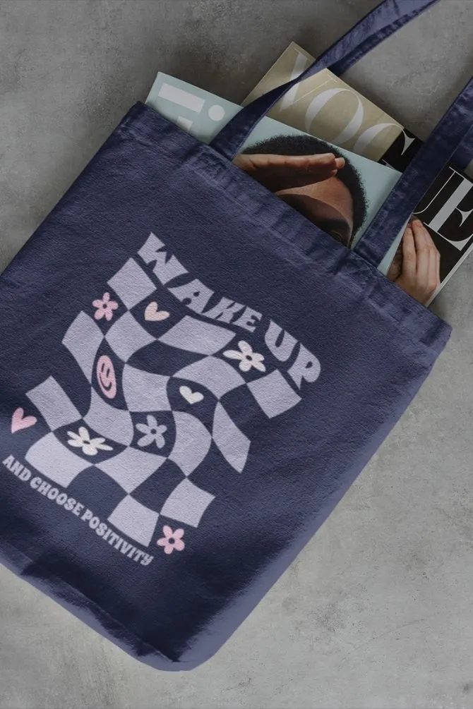 Danish Pastel Lilac Zipper Tote Bag