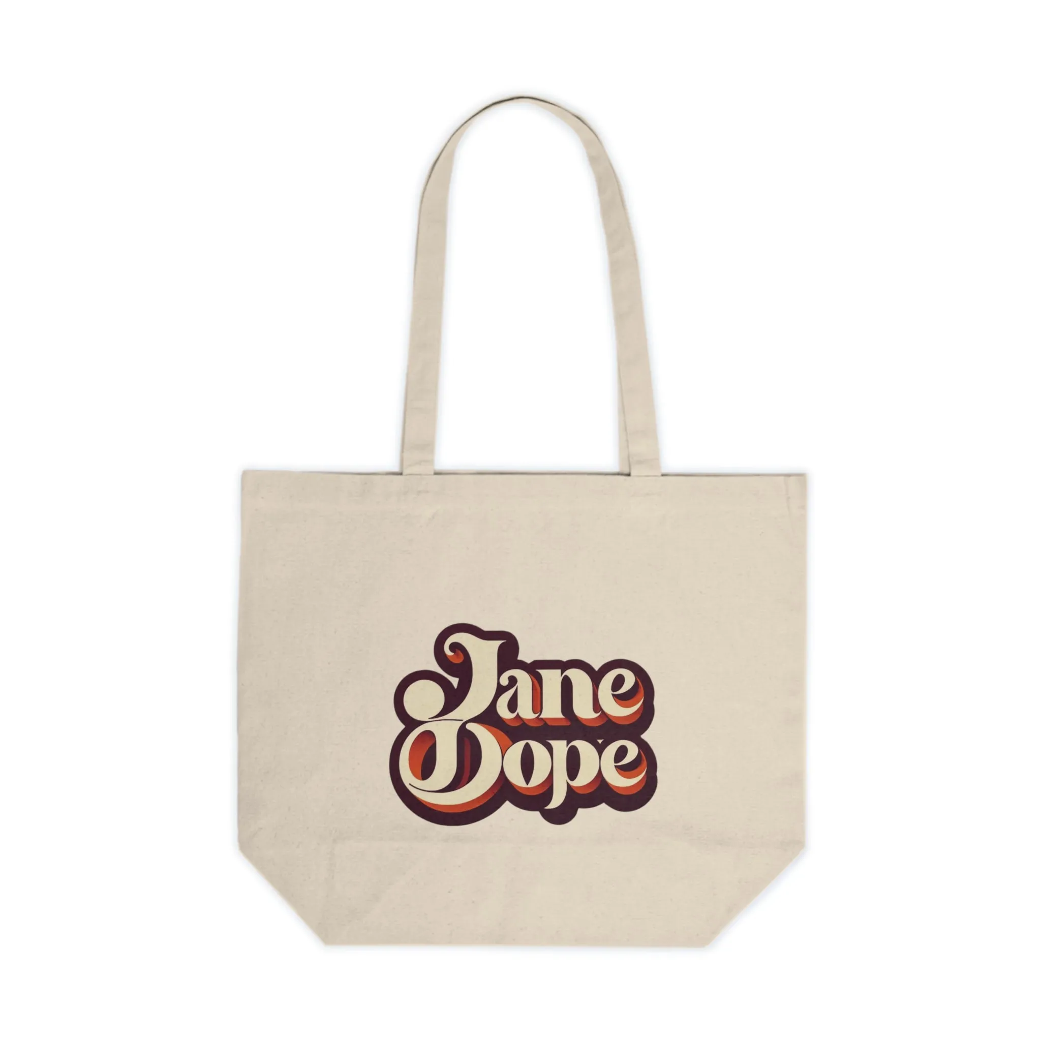 Jenna V  Canvas Tote