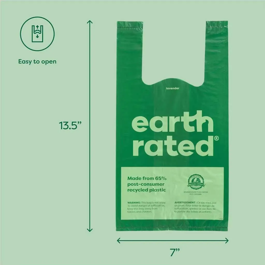 Lavender Scented Handle Poop Bags 120ct