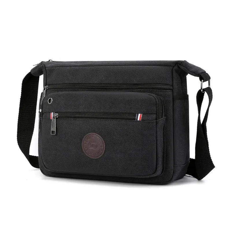 Men's Canvas Shoulder Messenger Bag