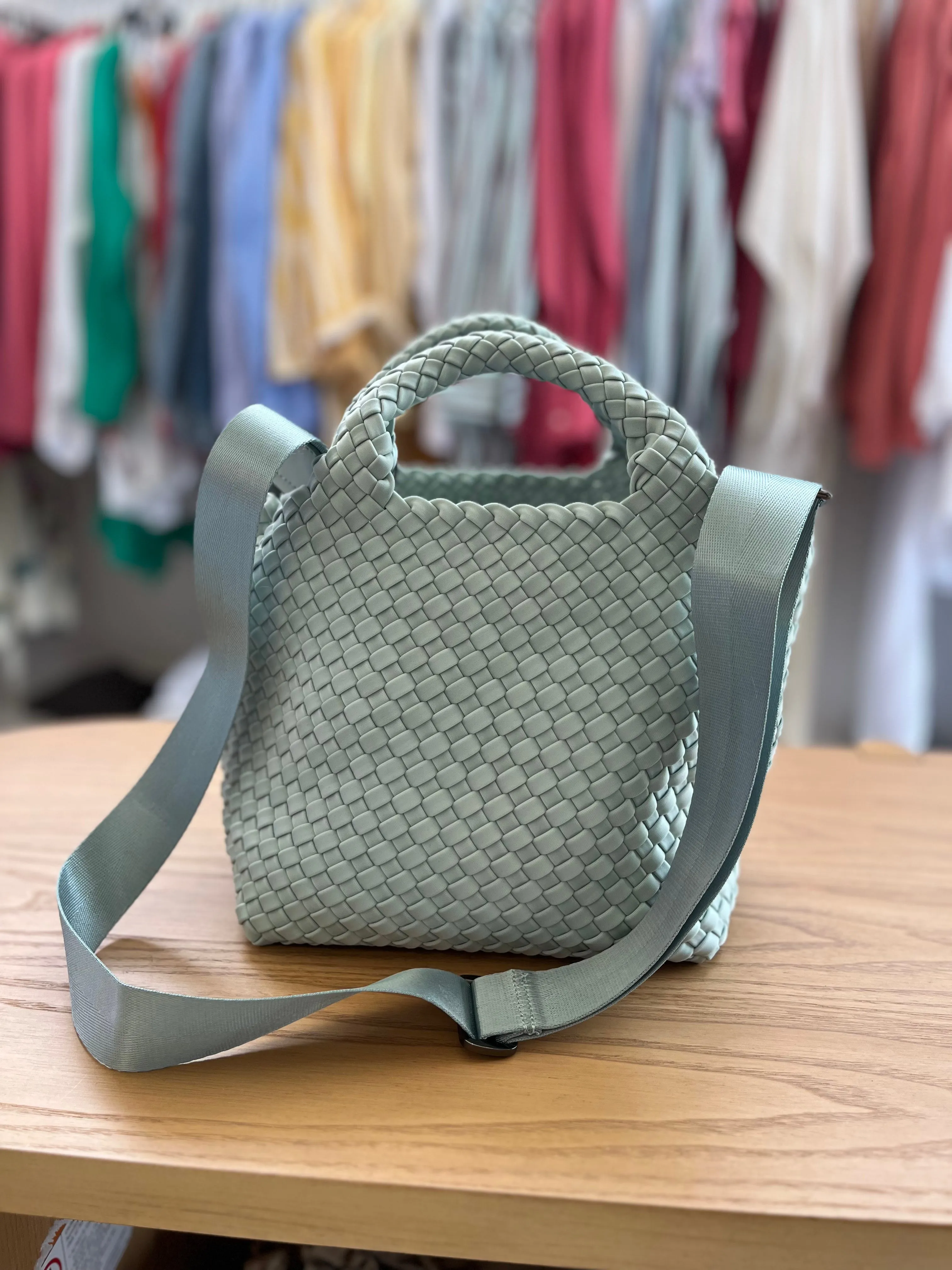 Naghedi - St. Barths Mini Tote in Mist
