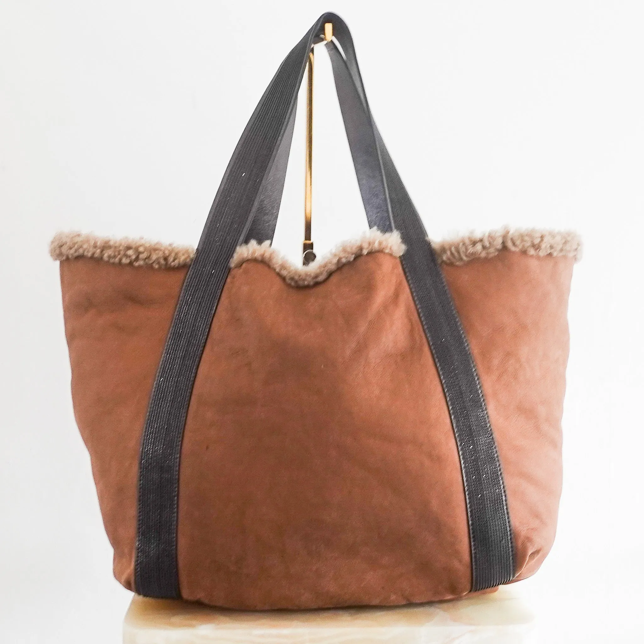 NEW Shearling tote bag RRP £1.2k