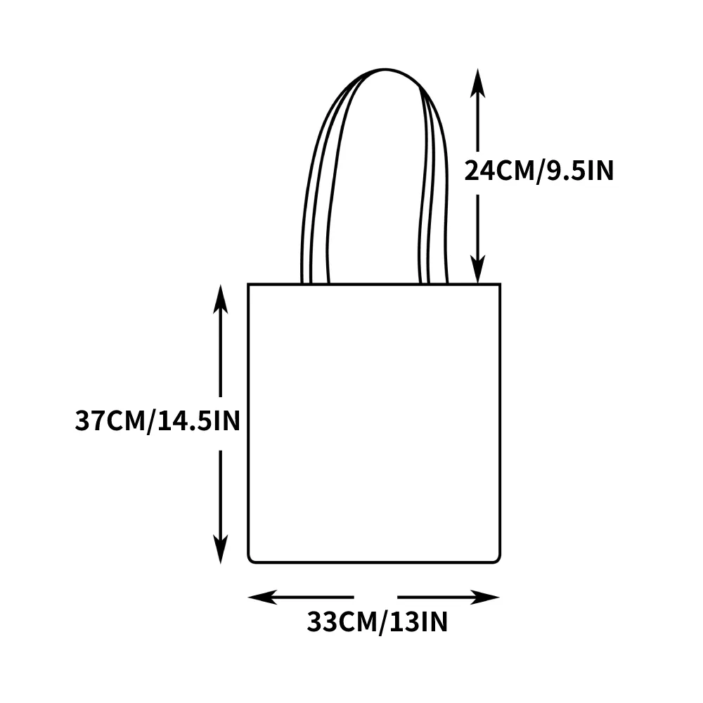 Patriotic Flag Canvas Bag Tote Shopping