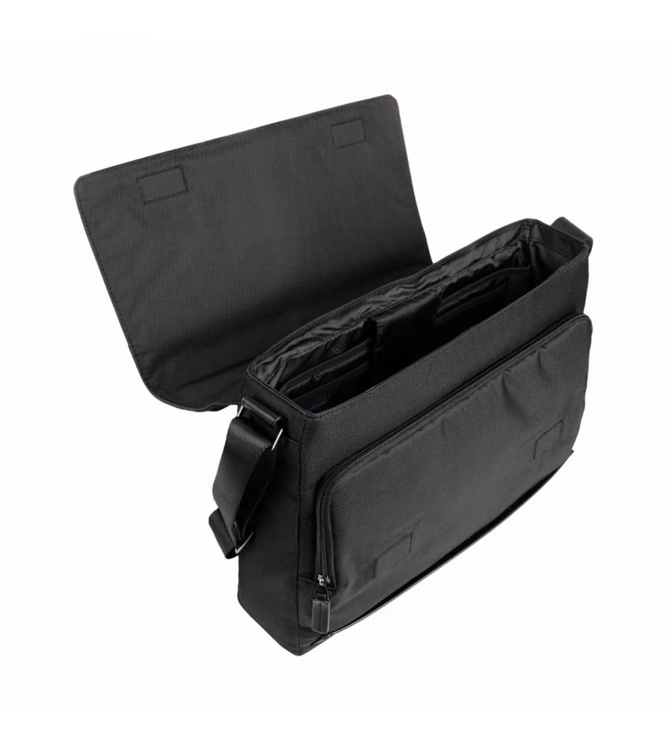 Piquadro Klout Men's Black Messenger Bag