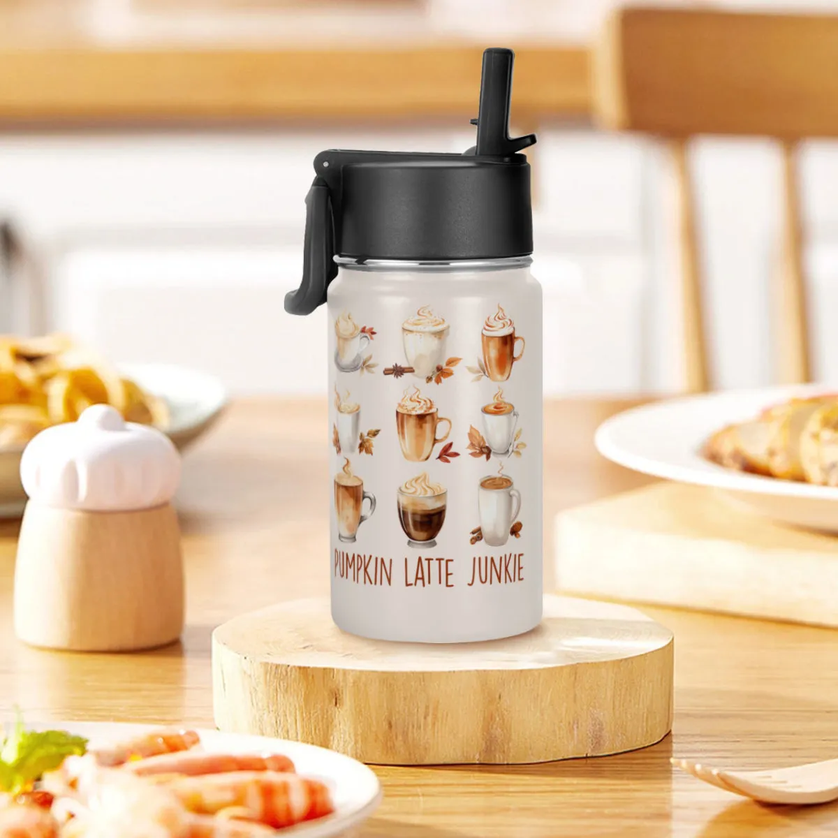 Pumpkin Latte Junkie 12oz Tumbler