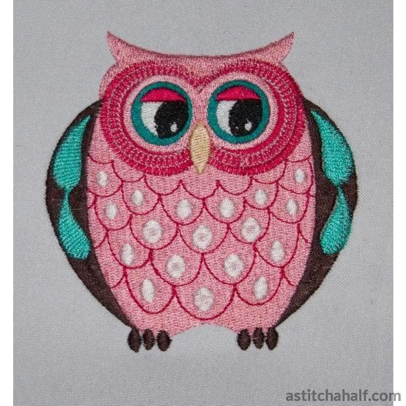 Razzle Dazzle Owl Tote
