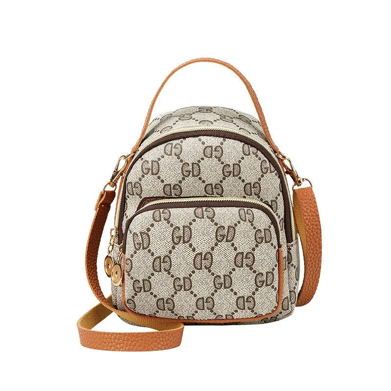 Small Casual Plaid Women's Backpacks
