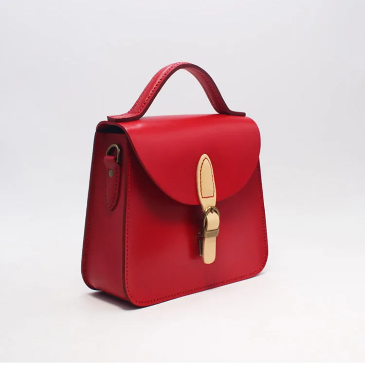 Stylish Women Brown Leather Handbags Crossbody Bags Purse for Women