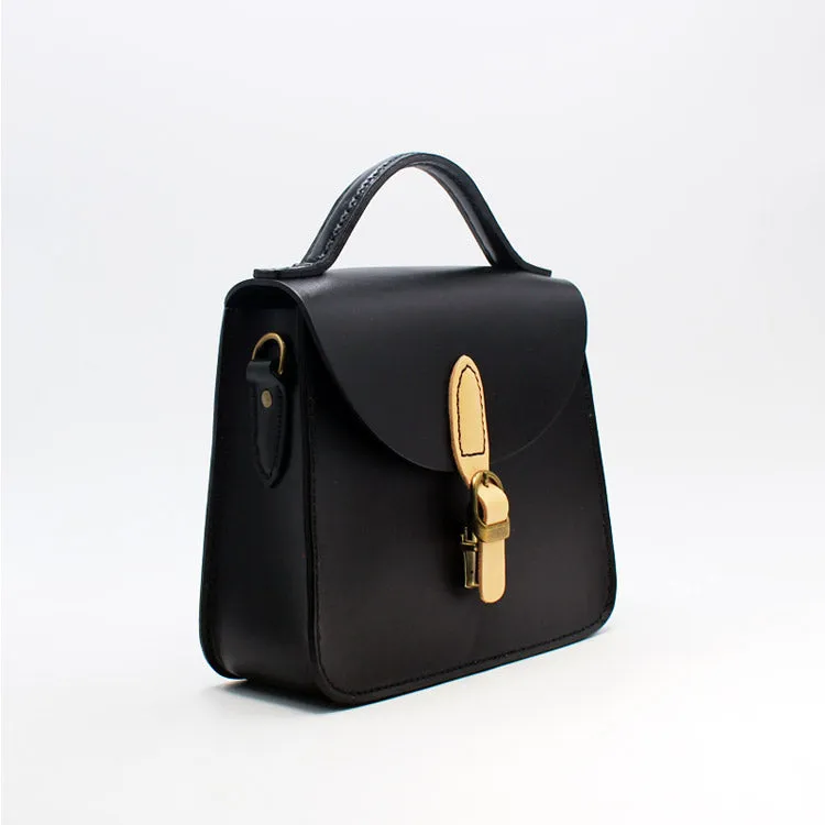 Stylish Women Brown Leather Handbags Crossbody Bags Purse for Women
